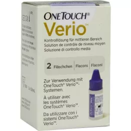 ONE TOUCH Verio kontrolllösningsmedium, 2X3,8 ml