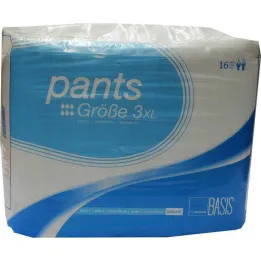 Param Pants Basic Storlek 3 XL, 16 st