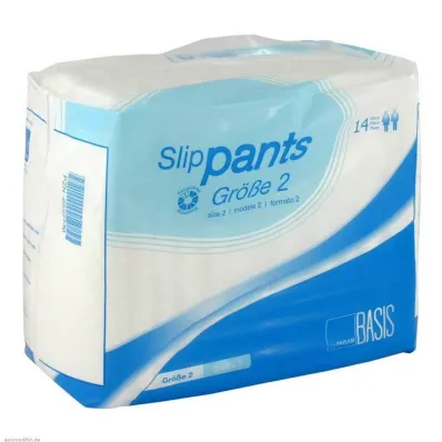 Param Slip Pants Basic Storlek 2, 14 st