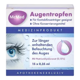 MCMED Endospipetter för ögondroppar, 15X0,35 ml