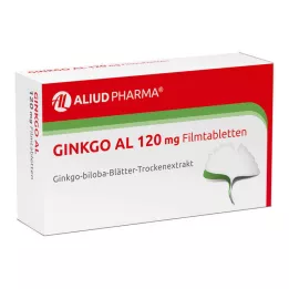 GINKGO AL 120 mg filmdragerade tabletter, 60 st