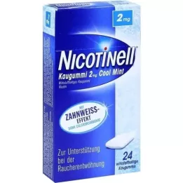 NICOTINELL Tuggummi Cool Mint 2 mg, 24 st