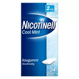 NICOTINELL Tuggummi Cool Mint 2 mg, 24 st