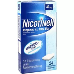 NICOTINELL Tuggummi Cool Mint 4 mg, 24 st