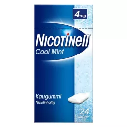 NICOTINELL Tuggummi Cool Mint 4 mg, 24 st