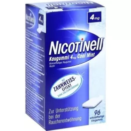 NICOTINELL Tuggummi Cool Mint 4 mg, 96 st