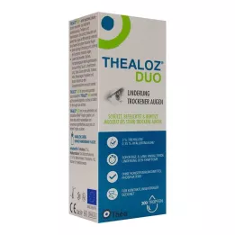 THEALOZ Duo ögondroppar, 10 ml