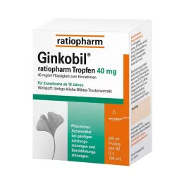 GINKOBIL-ratiopharm droppar 40 mg, 200 ml