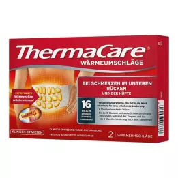 THERMACARE Rygglindningar S-XL för smärtlindring, 2 st