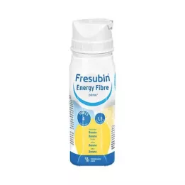 FRESUBIN ENERGY Fiber DRINK Banandricksflaska, 4X200 ml