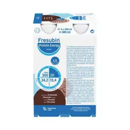 FRESUBIN PROTEIN Energi DRINK Chokladdricksflaska 6X4X200 ml