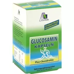 GLUCOSAMIN 750 mg+kondroitin 100 mg kapslar, 180 st