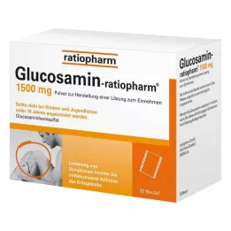 GLUCOSAMIN-RATIOPHARM 1500 mg pulver för oral administrering, 30 st