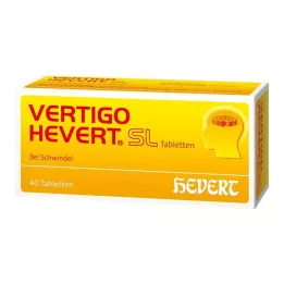 VERTIGO HEVERT SL Tabletter, 40 st
