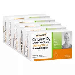 CALCIUM D3-ratiopharm forte brustabletter, 100 st