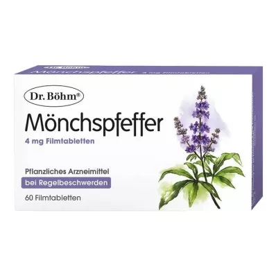DR.BÖHM Munkpeppar 4 mg filmdragerade tabletter, 60 st DR.BÖHM Munkpeppar 4 mg filmdragerade tabletter, 60 st