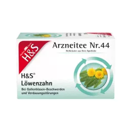 H&amp;S Maskrosfilterpåsar, 20X2,0 g
