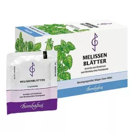MELISSENBLÄTTER Tefilterpåsar, 20X1,5 g