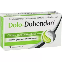 Dolo Dobendan 1,4 mg / 10 mg spak tabletter, 24 st
