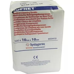 Softnet stoma 10x10cm osteril komprimering, 100 st