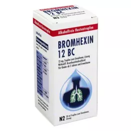 BROMHEXIN 12 BC Orala droppar, 50 ml