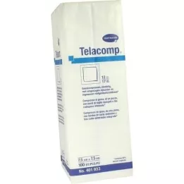 TELACOMP komprimerar 7,5x7,5 cm 12x, 100 st
