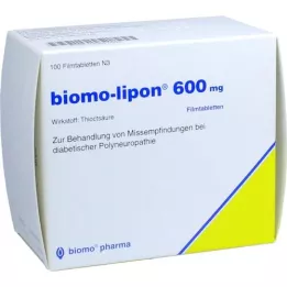BIOMO-Lipon 600 mg filmbelagda tabletter, 100 st