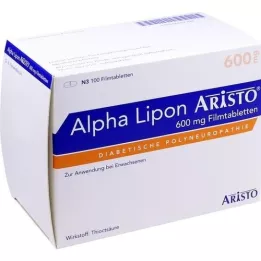 ALPHA LIPON Aristo 600 mg filmbelagda tabletter, 100 st