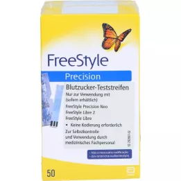 FREESTYLE Precisionsteststickor för blodsocker utan kodning, 100 st
