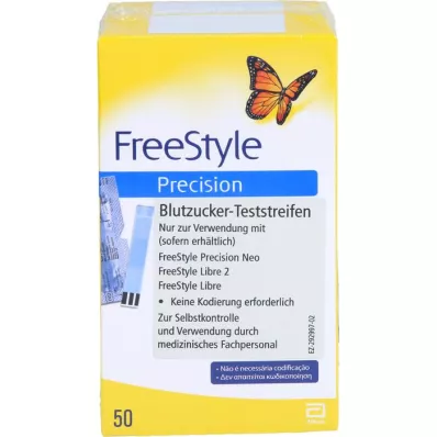 FREESTYLE Precisionsteststickor för blodsocker utan kodning, 100 st FREESTYLE Precisionsteststickor för blodsocker utan kodning, 100 st