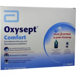 Oxysept Comfort 90 dagar Premium Pack Combi Pack, 1 P