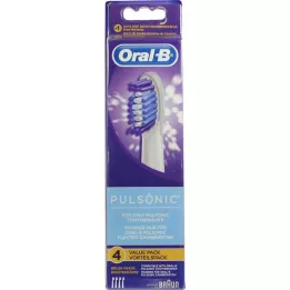 Oral-B Pulsonic Borstborstar, 4 st