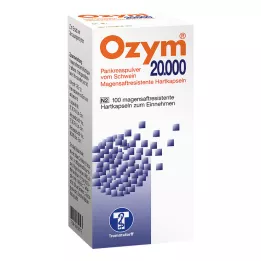 OZYM 20 000 hårda kapslar gastroresistenta, 100 st