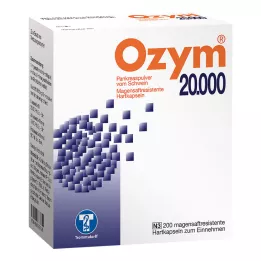 OZYM 20 000 hårda kapslar gastroresistenta, 200 st