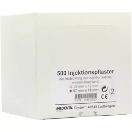 INJEKTIONSPFLASTER 16x57 mm, 500 st