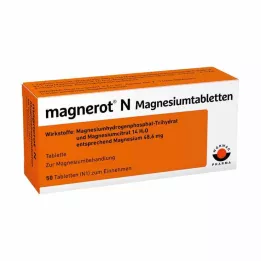 MAGNEROT N Magnesiumtabletter, 50 st