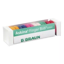 ASKINA Finger Bob Colored, 6 st