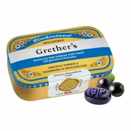 GRETHERS Svartvinbärssilver zf.Past.Tin, 110 g
