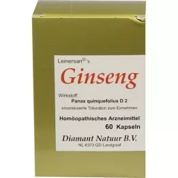 GINSENG kapslar, 60 st