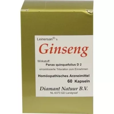 GINSENG kapslar, 60 st GINSENG kapslar, 60 st