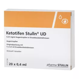 KETOTIFEN Stulln UD Eye Drops Single -Sift., 20x0,4 ml