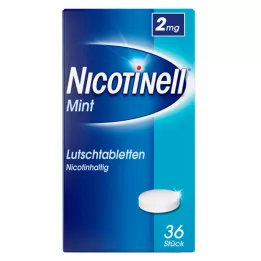 NICOTINELL Pastiller 2 mg mynta, 36 st