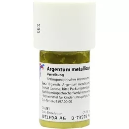 ARGENTUM METALLICUM Praeparatum d 10 trituration, 20 g