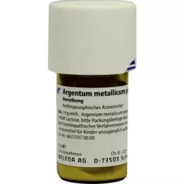 ARGENTUM METALLICUM Praeparatum d 12 trituration, 20 g