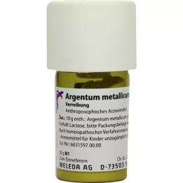 ARGENTUM METALLICUM Praeparatum d 8 trituration, 20 g