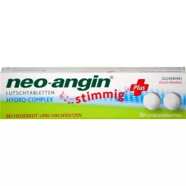 Neo-Angin harmonisk plus Cherry Menthol, 20 st