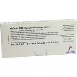 GALENIT D 10 ampoules, 8 st