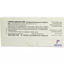 LEDUM PALUSTRE D 6 ampoules, 8 st