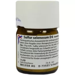 SULFUR SELENOSUM d 6 trituration, 50 g