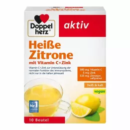 DOPPELHERZ het citron C-vitamin+zinkgranulat, 10 st